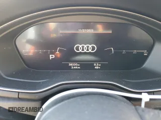 2020 Audi A5 Sportback Premium Plus with VIN WAUCNCF55LA003832, listed as a Copart auction lot 77118973 with 38,330 mi miles. Bid and sale history available at carsss.com. Image 9.