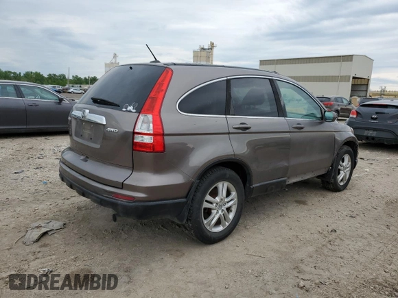 2011 Honda CR-V EX-L with VIN 5J6RE4H74BL008518, listed as a Copart auction lot 55494055 with 140,677 mi miles and Clean Title. Bid and sale history available at carsss.com. Image 3.