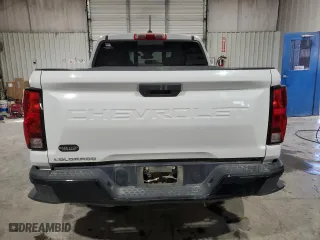2023 Chevrolet Colorado 4WD Work Truck with VIN 1GCGTBEC2P1124750, listed as a Copart auction lot 41771775 with 36,544 mi miles and Salvage Title. Bid and sale history available at carsss.com. Image 6.