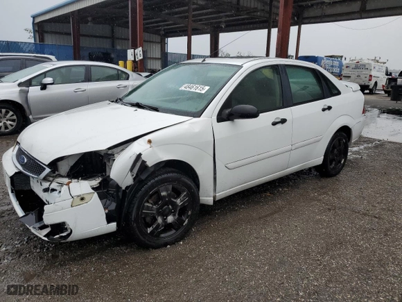 2005 Ford Focus S with VIN 1FAFP34N75W285819, listed as a Copart auction lot 48461615 with NaN miles and Salvage Title. Bid and sale history available at carsss.com. Image 1.