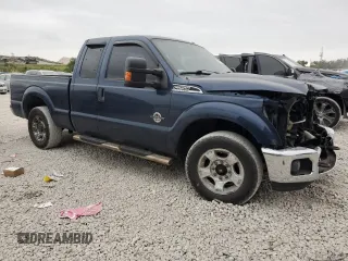 2013 Ford F-250 XLT with VIN 1FT7X2AT3DEA94916, listed as a Copart auction lot 88783415 with 184,069 mi miles and Salvage title. Bid and sale history available at DreamBid. Image 4.