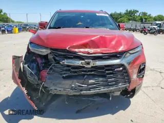2019 Chevrolet Blazer RS с VIN 3GNKBERS2KS694147, выставлен на аукционе Copart как лот 57687495 с пробегом 43 190 миль миль и Списание • Salvage title. История ставок и продаж доступна на DreamBid. Изображение 5.