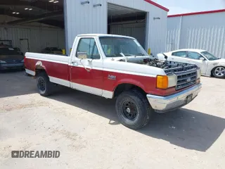 1990 Ford F-150 with VIN 1FTEF14N0LKA50583, listed as a IAAI auction lot 41991153 with 75,504 mi miles. Bid and sale history available at carsss.com. Image 1.
