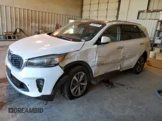 2019 Kia Sorento EX V6 with VIN 5XYPH4A58KG460948, listed as a Copart auction lot 84620574 with 180,605 mi miles and Salvage Title. Bid and sale history available at carsss.com. Image 1.