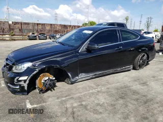 2015 Mercedes-Benz C 350 with VIN WDDGJ8JB9FG384277, listed as a Copart auction lot 50709404 with 54,349 mi miles and . Bid and sale history available at DreamBid. Image 1.