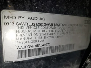 2014 Audi S4 Premium Plus with VIN WAUDGAFL9EA049975, listed as a Copart auction lot 44577865 with 138,743 mi miles and Salvage Title. Bid and sale history available at carsss.com. Image 15.