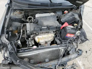 2007 Kia Spectra EX with VIN KNAFE121875480760, listed as a Copart auction lot 57408814 with 0 mi miles and Salvage Title. Bid and sale history available at carsss.com. Image 13.
