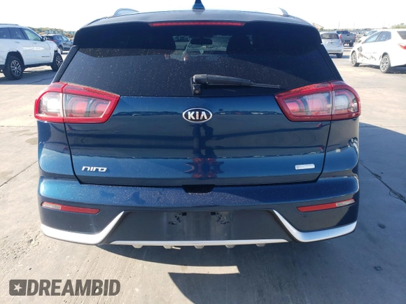 2017 Kia Niro LX with VIN KNDCB3LC9H5062395, listed as a Copart auction lot 65074724 with 123,602 mi miles and Clean Title. Bid and sale history available at carsss.com. Image 6.