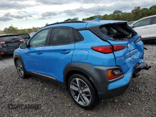2020 Hyundai Kona Ultimate with VIN KM8K53A50LU561670, listed as a Copart auction lot 73476464 with 60,270 mi miles and Salvage Title. Bid and sale history available at carsss.com. Image 2.