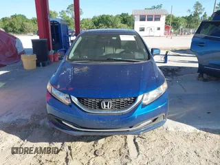2014 Honda Civic Sedan EX with VIN 19XFB2F88EE207456, listed as a IAAI auction lot 41755472 with 120,337 mi miles. Bid and sale history available at carsss.com. Image 12.