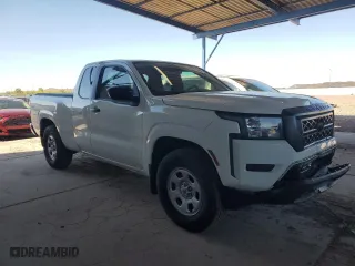 2022 Nissan Frontier S with VIN 1N6ED1CL5NN649600, listed as a Copart auction lot 50141905 with 40,665 mi miles and Salvage Title. Bid and sale history available at carsss.com. Image 4.