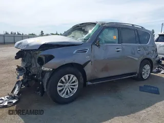 2018 Nissan Armada SL with VIN JN8AY2ND1JX001885, listed as a IAAI auction lot 42095487 with Not Provided miles and . Bid and sale history available at DreamBid. Image 15.