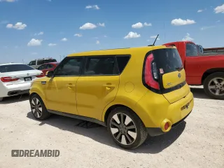 2014 Kia Soul + with VIN KNDJX3A52E7028473, listed as a Copart auction lot 61530074 with 143,328 mi miles and Salvage Title. Bid and sale history available at DreamBid. Image 2.