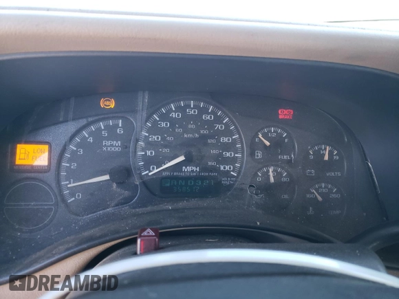 2002 Chevrolet Suburban LT with VIN 1GNEC16Z92J320480, listed as a Copart auction lot 49434055 with 358,512 mi miles and Salvage Title. Bid and sale history available at carsss.com. Image 9.