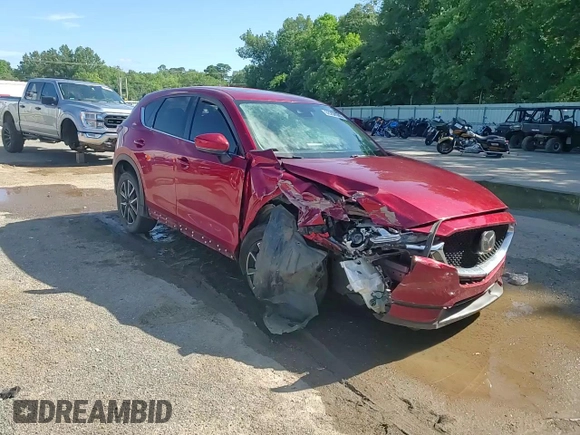 2018 Mazda CX-5 Grand Touring with VIN JM3KFADM9J0398036, listed as a Copart auction lot 62284145 with 118,827 mi miles and Salvage title. Bid and sale history available at DreamBid. Image 14.