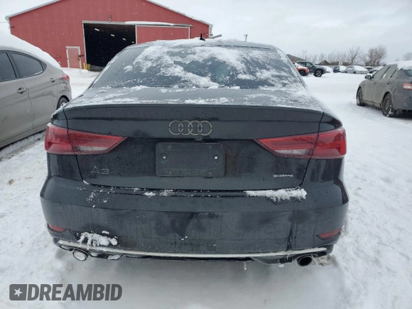 2019 Audi A3 Sedan Premium with VIN WAUBEGFF0KA121944, listed as a Copart auction lot 45492645 with 110,528 mi miles and Salvage Title. Bid and sale history available at carsss.com. Image 6.