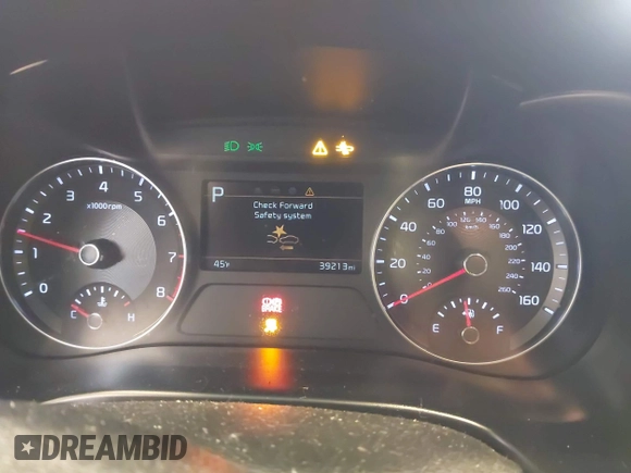2022 Kia Forte LXS with VIN 3KPF24AD5NE484890, listed as a IAAI auction lot 41006516 with 39,213 mi miles and . Bid and sale history available at DreamBid. Image 7.