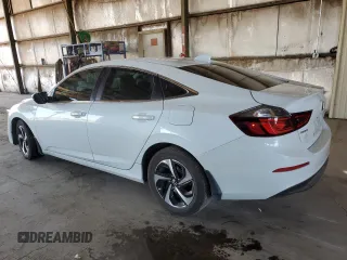 2022 Honda Insight EX with VIN 19XZE4F5XNE001402, listed as a Copart auction lot 52967585 with 95,579 mi miles and Salvage Title. Bid and sale history available at carsss.com. Image 2.