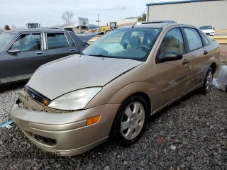 2001 Ford Focus ZTS with VIN 1FAFP38381W291194, listed as a Copart auction lot 43190085 with 131,339 mi miles and Salvage Title. Bid and sale history available at carsss.com. Image 1.