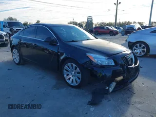2011 Buick Regal CXL Turbo TO7 with VIN W04G15GV2B1089250, listed as a IAAI auction lot 41396416 with 157,216 mi miles. Bid and sale history available at carsss.com. Image 1.