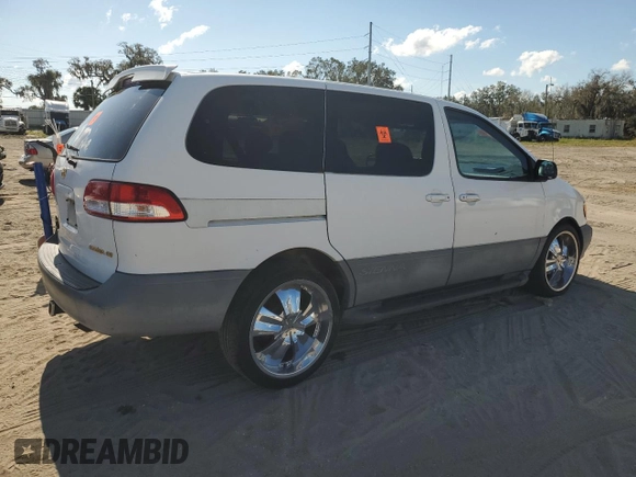 2001 Toyota Sienna CE with VIN 4T3ZF19C71U347363, listed as a Copart auction lot 77733724 with 218,412 mi miles and Non Repairable. Bid and sale history available at carsss.com. Image 3.