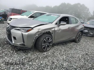 2019 Lexus UX 250h with VIN JTHU9JBH7K2008831, listed as a Copart auction lot 60898165 with 56,753 mi miles and Salvage title. Bid and sale history available at DreamBid. Image 1.