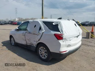 2020 Chevrolet Equinox LT with VIN 3GNAXKEV7LL262385, listed as a IAAI auction lot 41888039 with 53,558 mi miles. Bid and sale history available at carsss.com. Image 3.