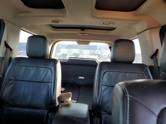 2012 Ford Flex SEL z VIN 2FMGK5CC7CBD03819, wystawiony jako Copart lot #48534535 z przebiegiem Nie podano mil oraz Szkoda całkowita • Salvage title. Historia ofert i sprzedaży dostępna na DreamBid. Obrazek 10.