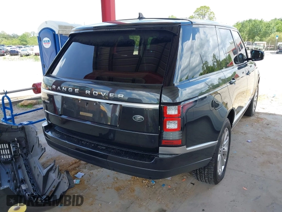 2016 Land Rover Range Rover HSE z VIN SALGS2PFXGA313164, wystawiony jako IAAI lot #42362077 z przebiegiem 35 609 mil mil oraz . Historia ofert i sprzedaży dostępna na DreamBid. Obrazek 4.