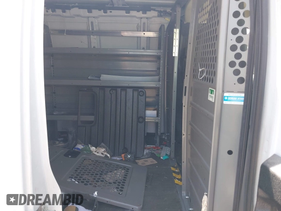 2019 Chevrolet Express Cargo with VIN 1GCWGAFP1K1254216, listed as a IAAI auction lot 42434125 with 257,792 mi miles and . Bid and sale history available at DreamBid. Image 8.