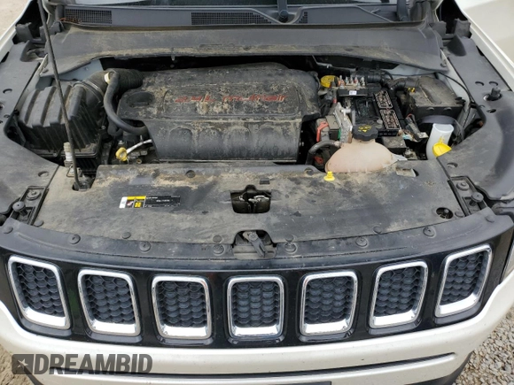 2018 Jeep Compass Limited with VIN 3C4NJCCB7JT368522, listed as a Copart auction lot 55795405 with 111,654 mi miles and Salvage title. Bid and sale history available at DreamBid. Image 12.