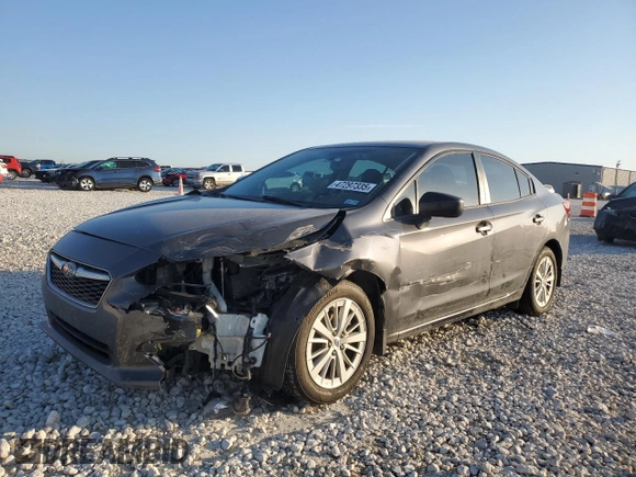 2018 Subaru Impreza Premium with VIN 4S3GKAD60J3608615, listed as a Copart auction lot 47297335 with 69,339 mi miles and Salvage title. Bid and sale history available at DreamBid. Image 1.