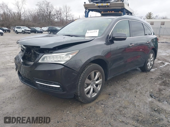 2014 Acura MDX Advance with VIN 5FRYD4H88EB006239, listed as a IAAI auction lot 41704214 with 165,251 mi miles and . Bid and sale history available at carsss.com. Image 20.