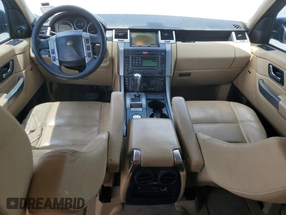 2008 Land Rover Range Rover Sport HSE with VIN SALSF254X8A135130, listed as a Copart auction lot 54496565 with 182,825 mi miles and Salvage Title. Bid and sale history available at DreamBid. Image 8.