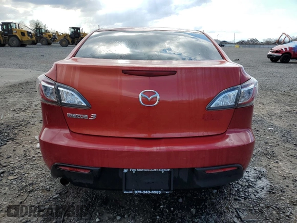 2011 Mazda 3 i Touring with VIN JM1BL1VG8B1477462, listed as a Copart auction lot 53268995 with 118,510 mi miles and Salvage Title. Bid and sale history available at DreamBid. Image 6.