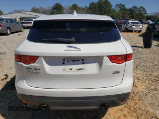 2017 Jaguar F-Pace 35t Premium with VIN SADCJ2BV2HA050455, listed as a Copart auction lot 48527335 with Not Provided miles and Salvage Title. Bid and sale history available at DreamBid. Image 6.