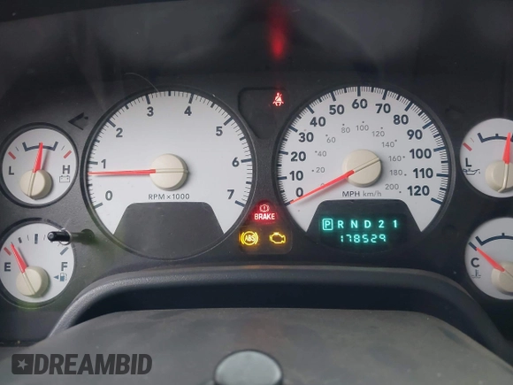 2007 Dodge 1500 Laramie с VIN 1D7HU182X7S102493, выставлен на аукционе IAAI как лот 42176765 с пробегом 178 529 миль миль и . История ставок и продаж доступна на DreamBid. Изображение 7.