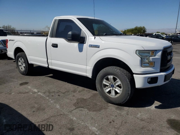 2016 Ford F-150 XL with VIN 1FTMF1C85GKD39486, listed as a Copart auction lot 53073465 with 88,795 mi miles and Salvage Title. Bid and sale history available at DreamBid. Image 4.
