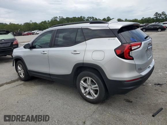 2022 GMC Terrain SLE with VIN 3GKALMEV8NL116133, listed as a Copart auction lot 59730865 with 46,227 mi miles and Salvage title. Bid and sale history available at DreamBid. Image 2.