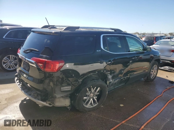 2017 GMC Acadia SLE with VIN 1GKKNLLSXHZ191091, listed as a Copart auction lot 46167855 with 68,979 mi miles and Salvage Title. Bid and sale history available at carsss.com. Image 3.