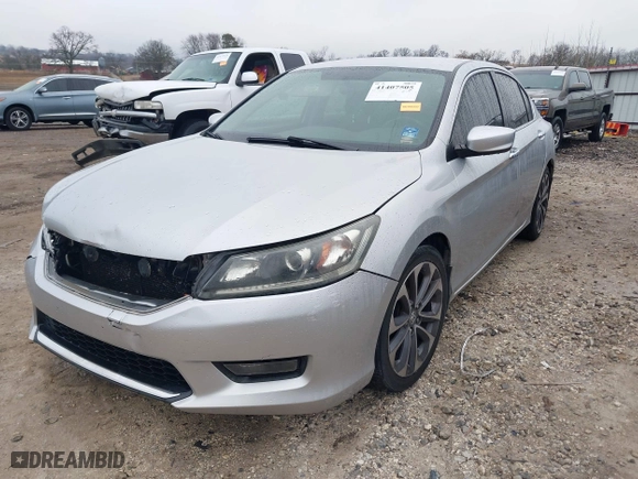 2014 Honda Accord Sedan Sport with VIN 1HGCR2F56EA231019, listed as a IAAI auction lot 41407505 with 134,273 mi miles. Bid and sale history available at carsss.com. Image 17.