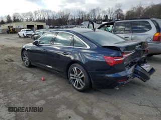2022 Audi A6 Prestige with VIN WAUM2BF25NN046558, listed as a Copart auction lot 88061885 with 0 mi miles and Salvage Title. Bid and sale history available at carsss.com. Image 2.