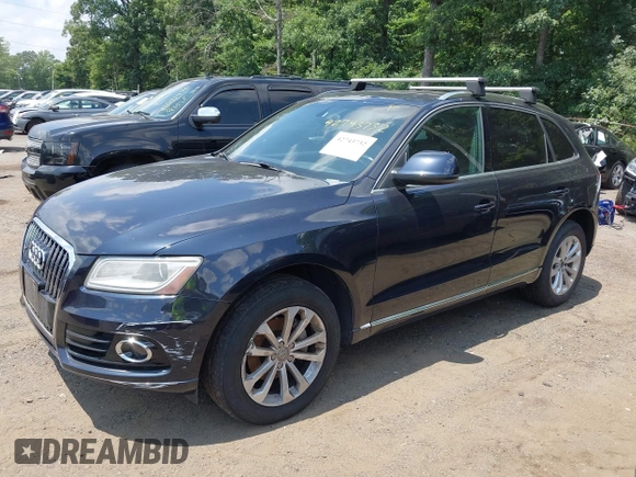 2013 Audi Q5 Premium with VIN WA1CFAFP8DA071026, listed as a IAAI auction lot 42743732 with 207,041 mi miles and . Bid and sale history available at DreamBid. Image 2.