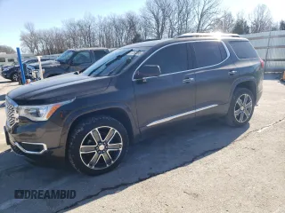2019 GMC Acadia Denali with VIN 1GKKNPLS0KZ149074, listed as a Copart auction lot 47393255 with 118,557 mi miles and Salvage title. Bid and sale history available at DreamBid. Image 1.
