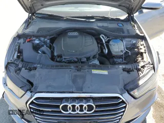 2016 Audi A6 Premium Plus with VIN WAUGFAFC9GN115615, listed as a Copart auction lot 55492445 with 121,509 mi miles and Salvage title. Bid and sale history available at DreamBid. Image 11.