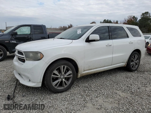 2013 Dodge Durango R/T with VIN 1C4SDHCT0DC648668, listed as a Copart auction lot 83211194 with 149,649 mi miles and Salvage title. Bid and sale history available at DreamBid. Image 1.