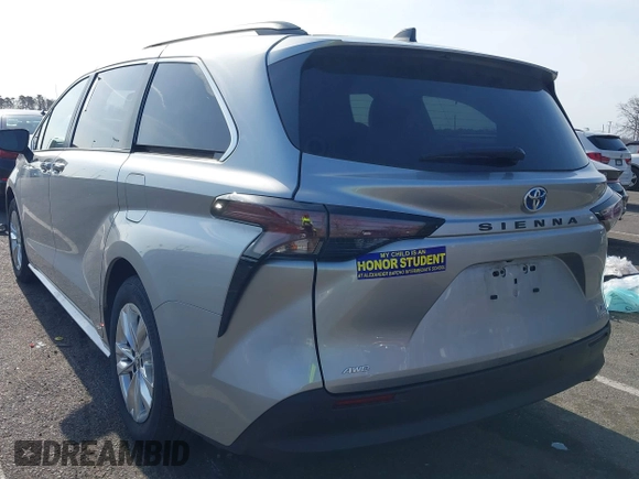 2023 Toyota Sienna XLE с VIN 5TDJSKFC5PS106883, выставлен на аукционе IAAI как лот 41792338 с пробегом 16 069 миль миль и . История ставок и продаж доступна на DreamBid. Изображение 3.