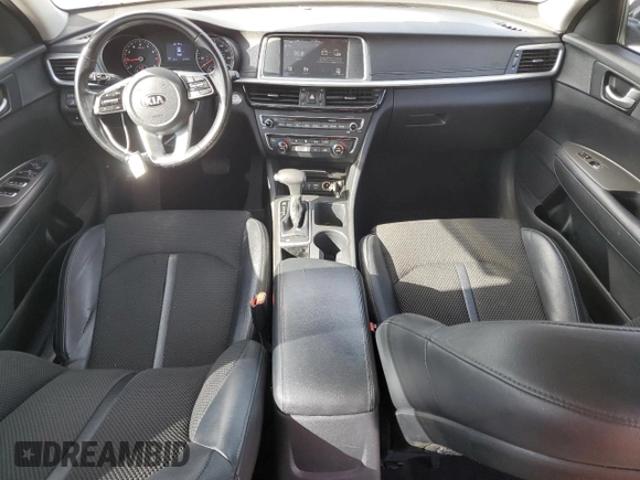 2019 Kia Optima S with VIN 5XXGT4L33KG367625, listed as a Copart auction lot 45300675 with 65,036 mi miles and Salvage Title. Bid and sale history available at carsss.com. Image 8.