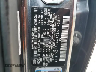 2020 Kia Sorento L with VIN 5XYPG4A32LG658895, listed as a Copart auction lot 52853975 with 51,142 mi miles and Salvage Title. Bid and sale history available at carsss.com. Image 16.
