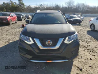 2019 Nissan Rogue SV with VIN JN8AT2MT8KW258556, listed as a Copart auction lot 46705905 with 38,178 mi miles and Salvage Title. Bid and sale history available at DreamBid. Image 5.